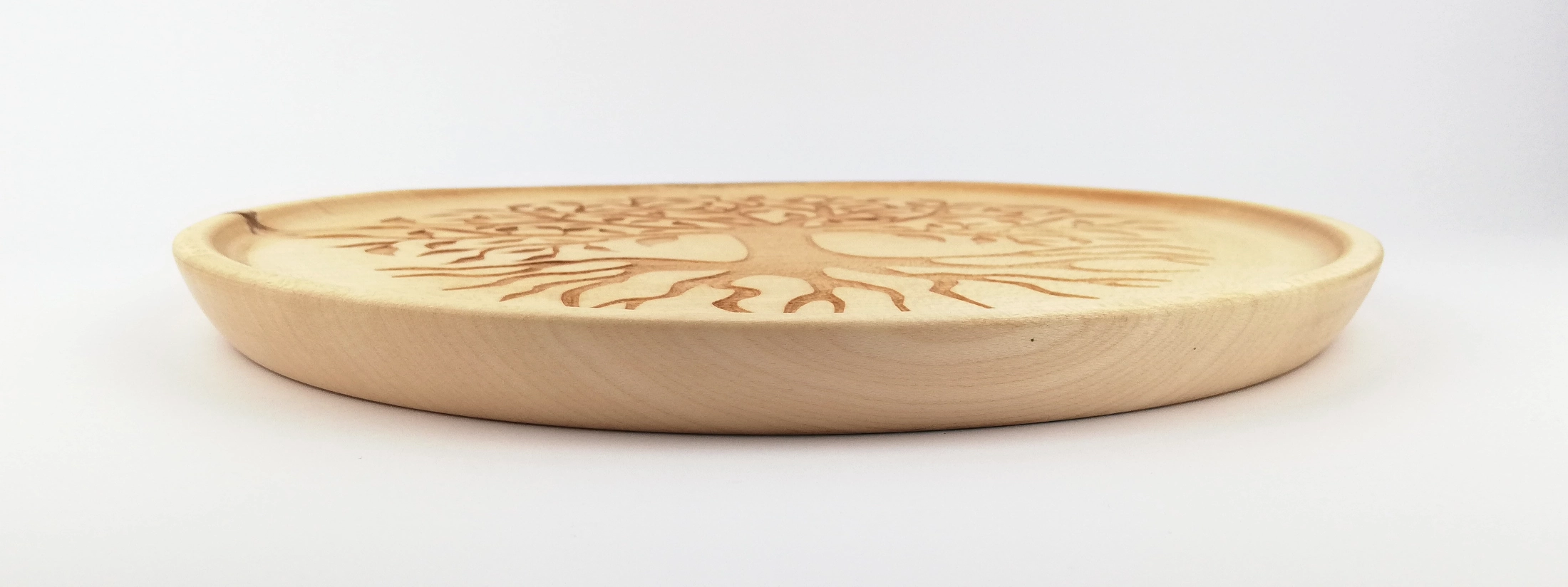 Tree of life (version 2) on a big plate (30cm/11.8in in diameter), bottom